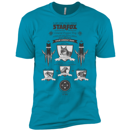 T-Shirts Turquoise / YXS Star Fox Vintage Boys Premium T-Shirt