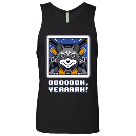 T-Shirts Black / Small Star Raccoon Men's Premium Tank Top