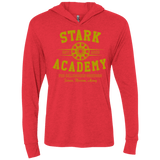 T-Shirts Vintage Red / X-Small Stark Academy Triblend Long Sleeve Hoodie Tee