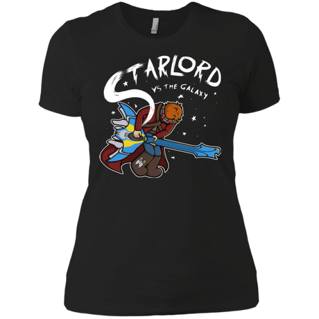 T-Shirts Black / X-Small Starlord vs The Galaxy Women's Premium T-Shirt