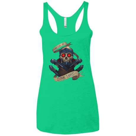 T-Shirts Envy / X-Small Starlord Women's Triblend Racerback Tank