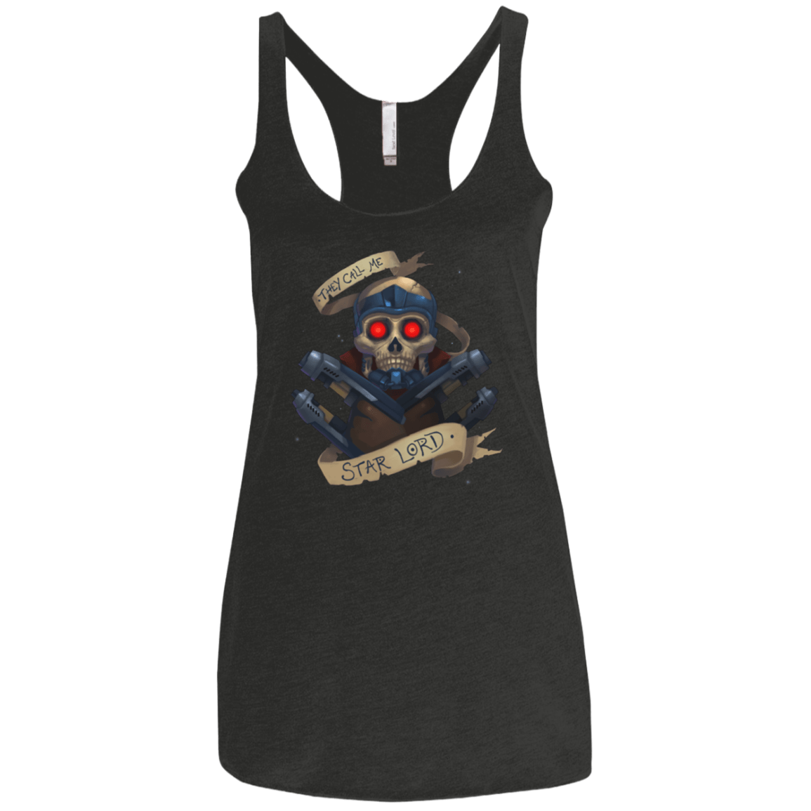 T-Shirts Vintage Black / X-Small Starlord Women's Triblend Racerback Tank