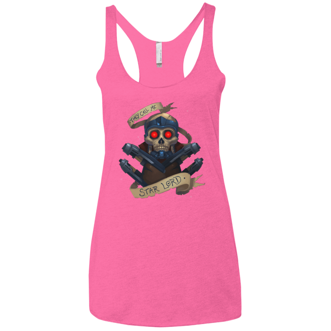 T-Shirts Vintage Pink / X-Small Starlord Women's Triblend Racerback Tank