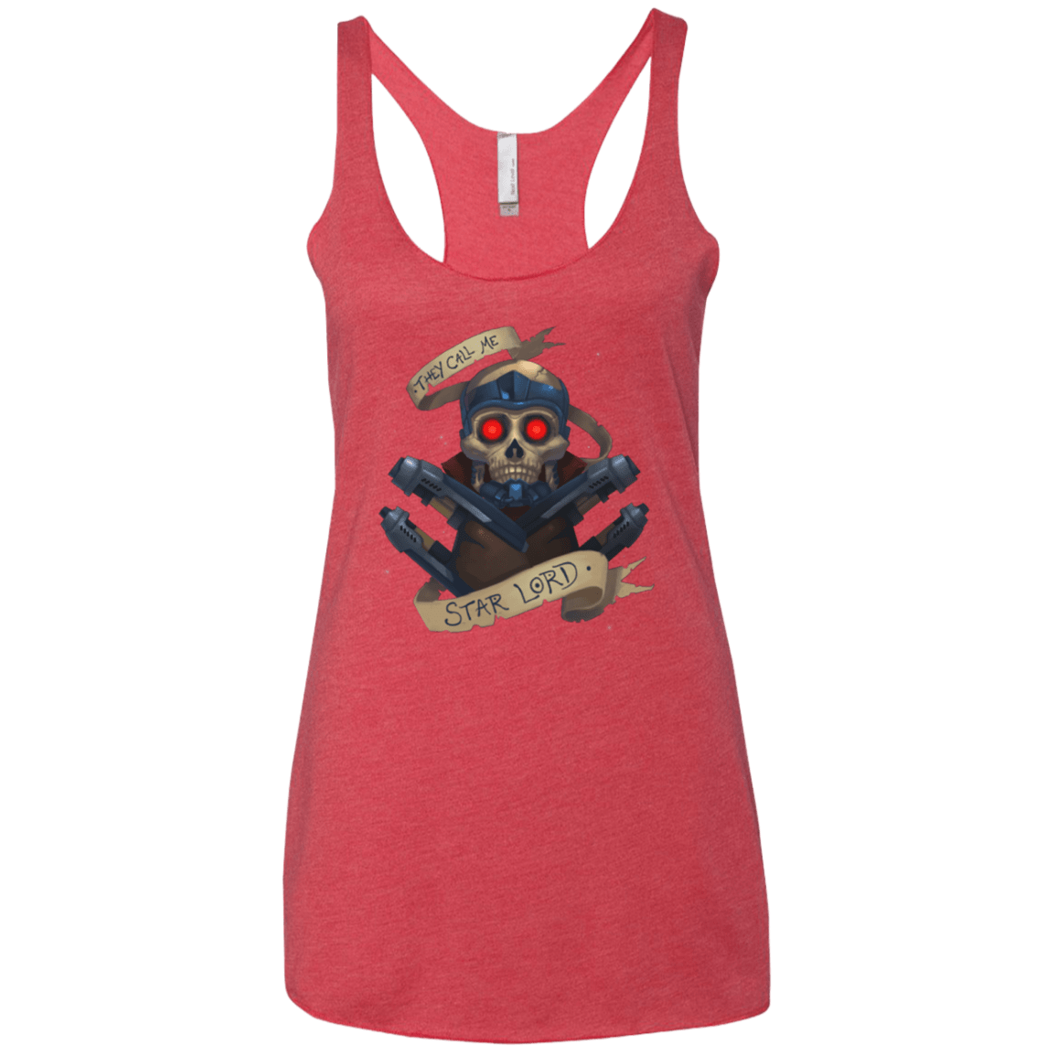 T-Shirts Vintage Red / X-Small Starlord Women's Triblend Racerback Tank
