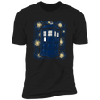 T-Shirts Black / X-Small Starry Tardis Men's Premium T-Shirt