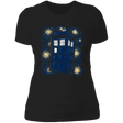 T-Shirts Black / X-Small Starry Tardis Women's Premium T-Shirt