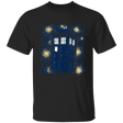 T-Shirts Black / YXS Starry Tardis Youth T-Shirt