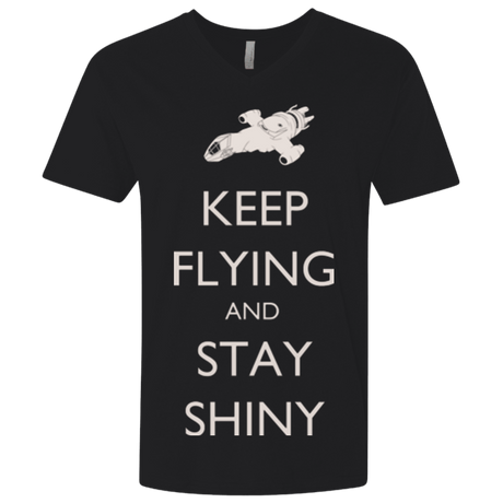 T-Shirts Black / X-Small Stay Shiny Men's Premium V-Neck