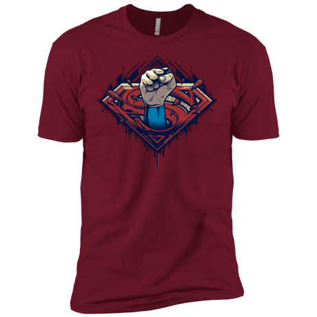 T-Shirts Cardinal / X-Small Steel Hero Men's Premium T-Shirt