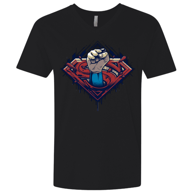 T-Shirts Black / X-Small Steel Hero Men's Premium V-Neck