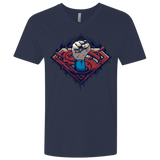 T-Shirts Midnight Navy / X-Small Steel Hero Men's Premium V-Neck