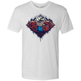 T-Shirts Heather White / Small Steel Hero Men's Triblend T-Shirt