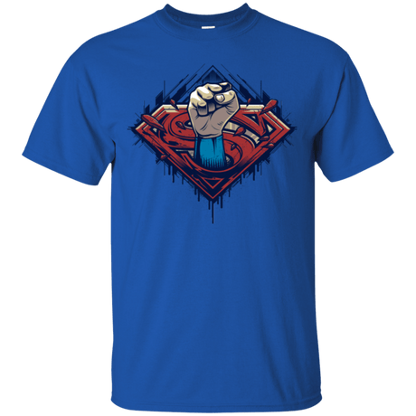 T-Shirts Royal / Small Steel Hero T-Shirt