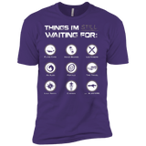 T-Shirts Purple / X-Small Still Waiting Men's Premium T-Shirt