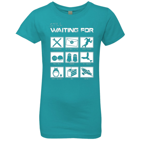 T-Shirts Tahiti Blue / YXS Still Waiting Part 2 Girls Premium T-Shirt