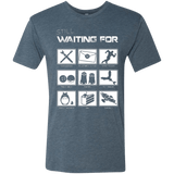 T-Shirts Indigo / Small Still Waiting Part 2 Men's Triblend T-Shirt