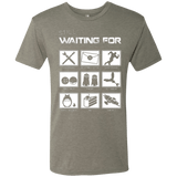 T-Shirts Venetian Grey / Small Still Waiting Part 2 Men's Triblend T-Shirt