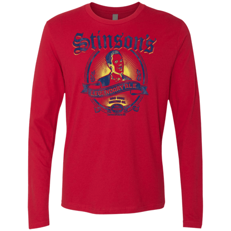 T-Shirts Red / Small Stinsons Legendary Ale Men's Premium Long Sleeve