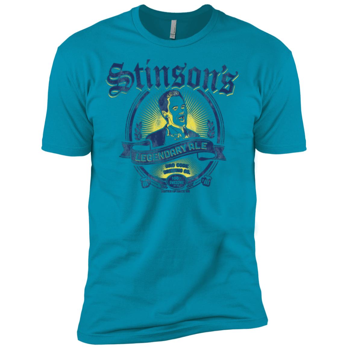 T-Shirts Turquoise / X-Small Stinsons Legendary Ale Men's Premium T-Shirt