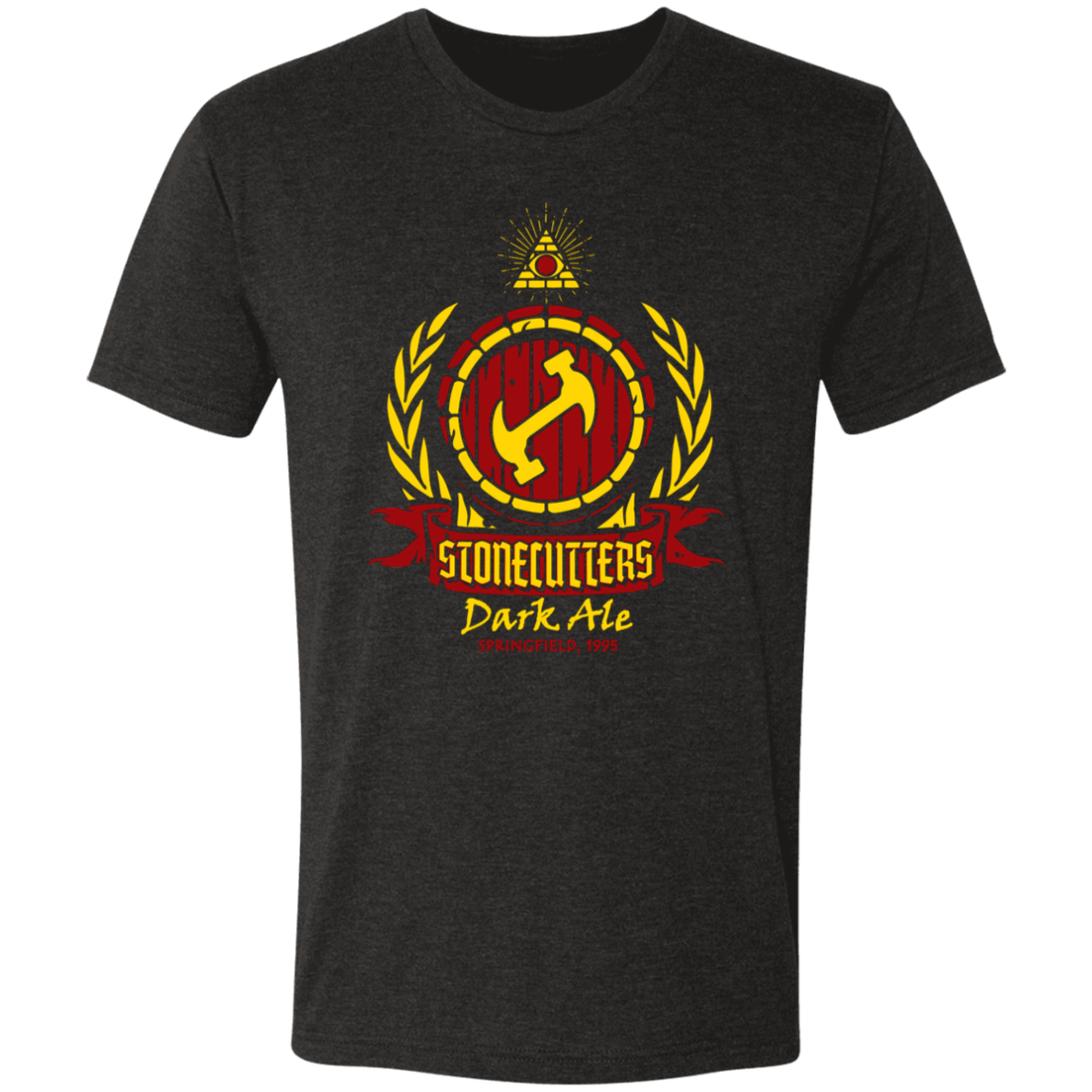 T-Shirts Vintage Black / S Stonecutters Dark Ale Men's Triblend T-Shirt