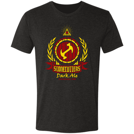 T-Shirts Vintage Black / S Stonecutters Dark Ale Men's Triblend T-Shirt