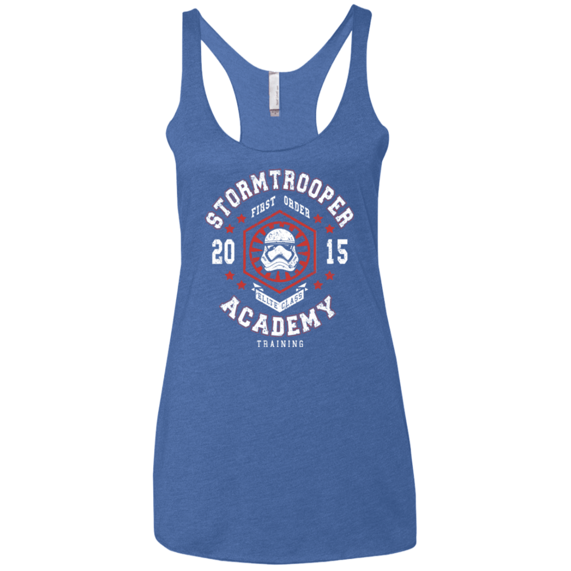 T-Shirts Vintage Royal / X-Small Stormtrooper Academy 15 Women's Triblend Racerback Tank