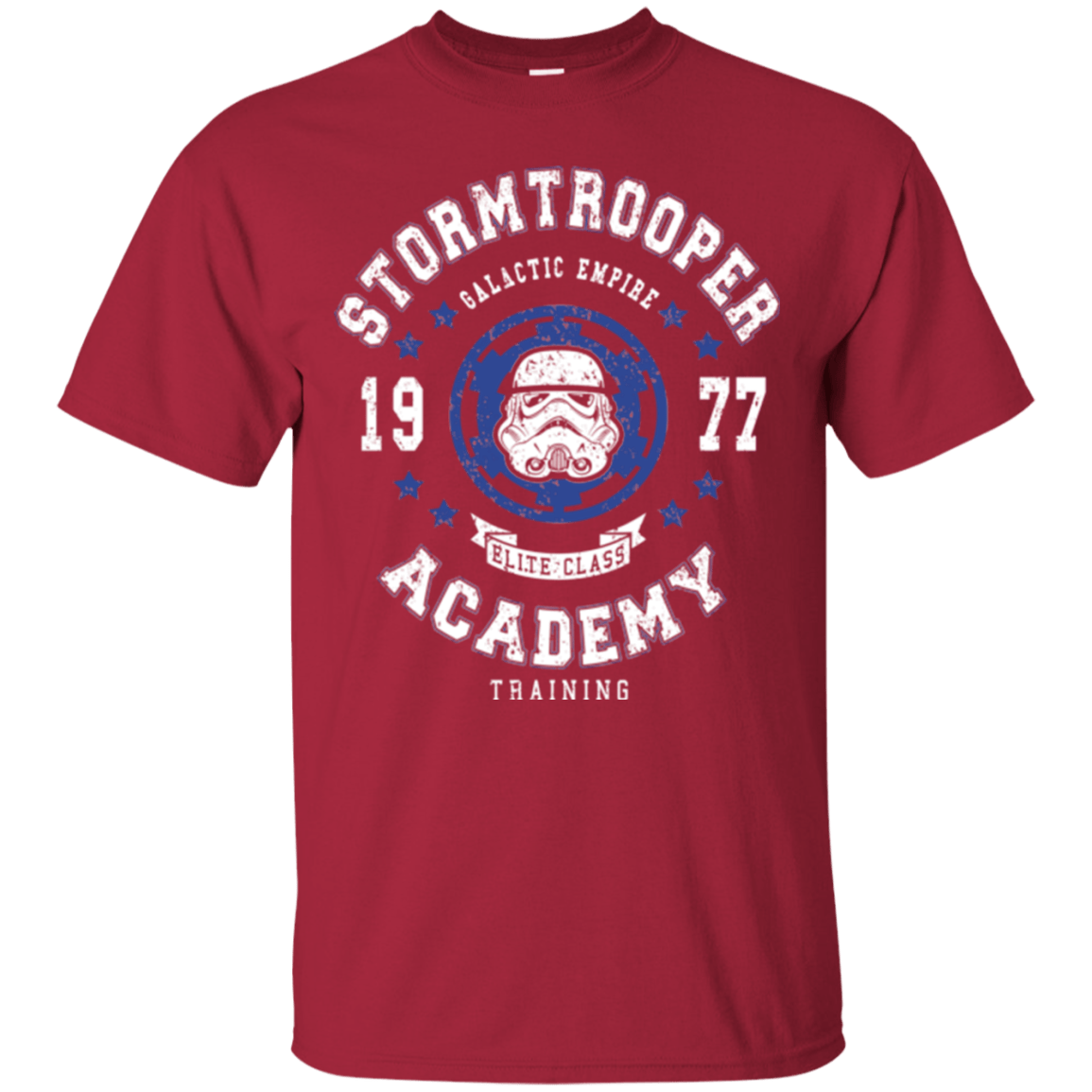 T-Shirts Cardinal / Small Stormtrooper Academy 77 T-Shirt