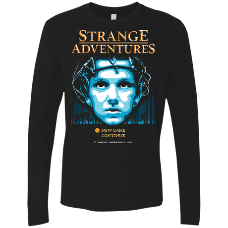 T-Shirts Black / Small Strange Adventures Men's Premium Long Sleeve