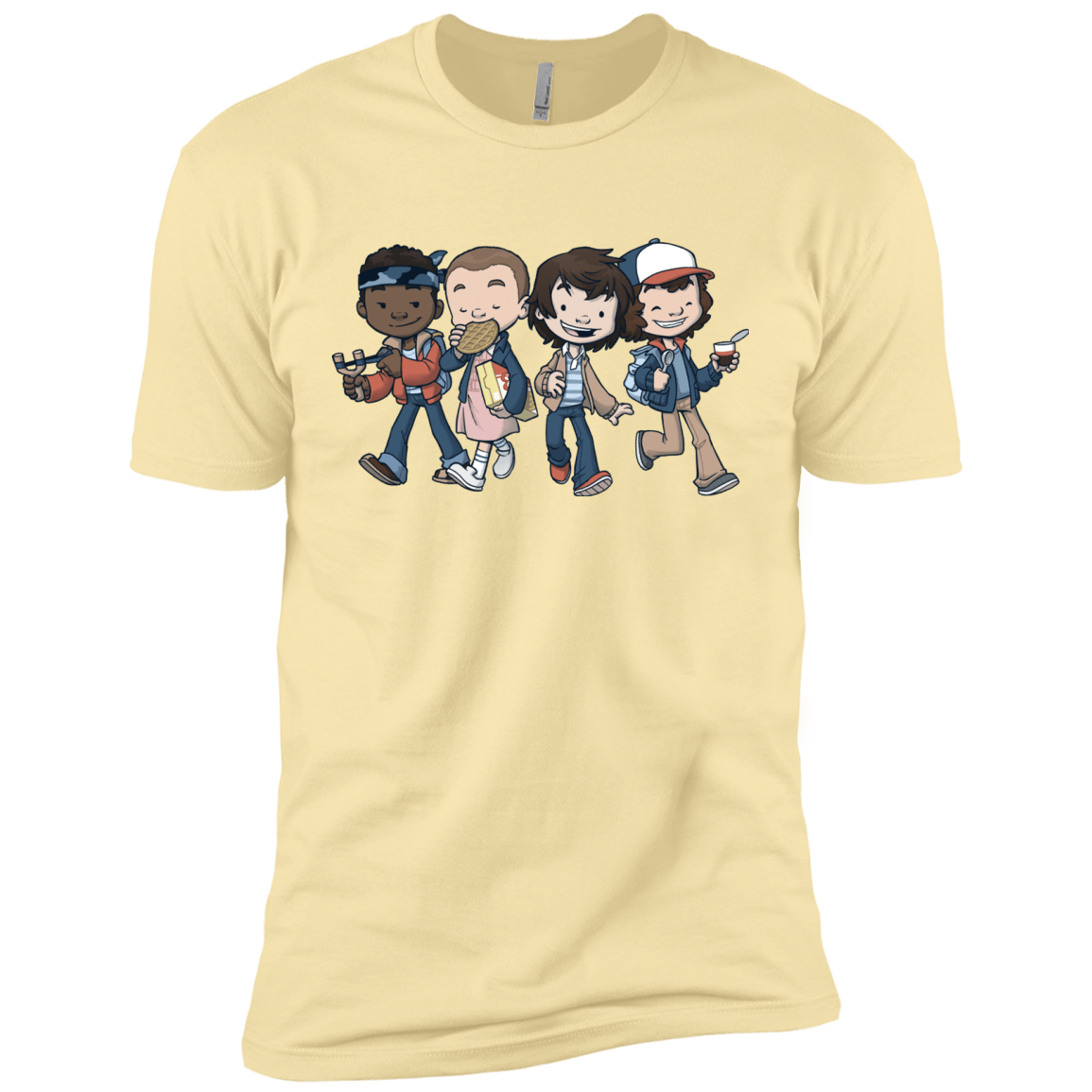 T-Shirts Banana Cream / X-Small Strange BFF Men's Premium T-Shirt