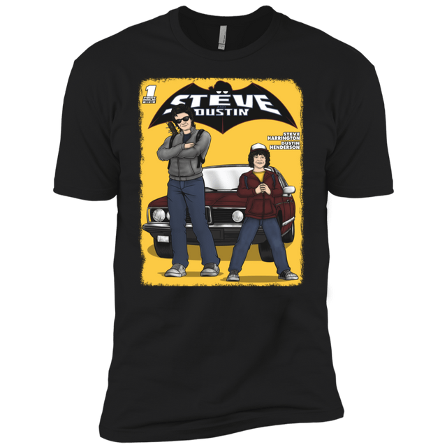 T-Shirts Black / YXS Strange Duo Boys Premium T-Shirt
