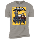 T-Shirts Light Grey / YXS Strange Duo Boys Premium T-Shirt