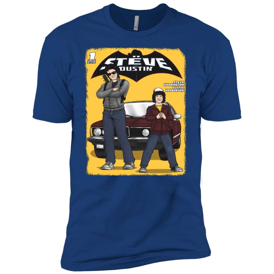 T-Shirts Royal / YXS Strange Duo Boys Premium T-Shirt