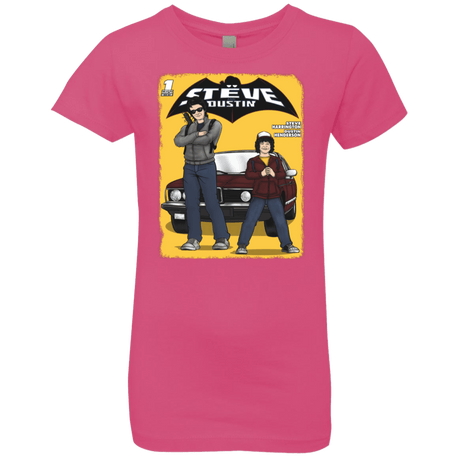 T-Shirts Hot Pink / YXS Strange Duo Girls Premium T-Shirt