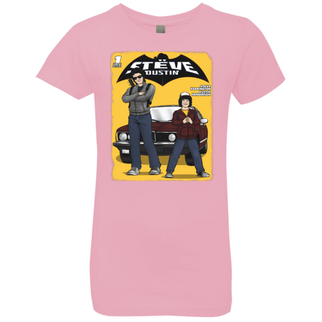 T-Shirts Light Pink / YXS Strange Duo Girls Premium T-Shirt