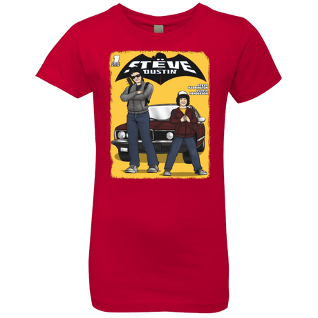 T-Shirts Red / YXS Strange Duo Girls Premium T-Shirt