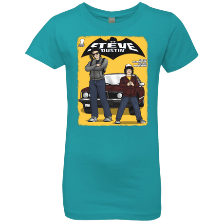 T-Shirts Tahiti Blue / YXS Strange Duo Girls Premium T-Shirt