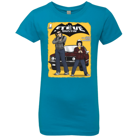 T-Shirts Turquoise / YXS Strange Duo Girls Premium T-Shirt