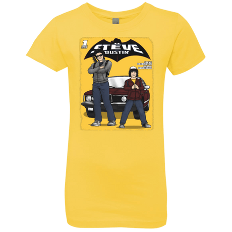 T-Shirts Vibrant Yellow / YXS Strange Duo Girls Premium T-Shirt