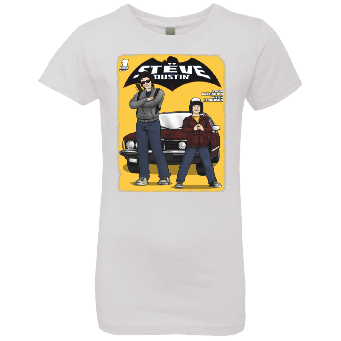 T-Shirts White / YXS Strange Duo Girls Premium T-Shirt