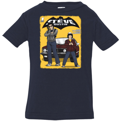 T-Shirts Navy / 6 Months Strange Duo Infant Premium T-Shirt