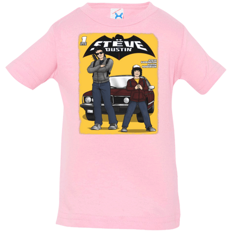 T-Shirts Pink / 6 Months Strange Duo Infant Premium T-Shirt