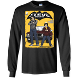 T-Shirts Black / S Strange Duo Men's Long Sleeve T-Shirt