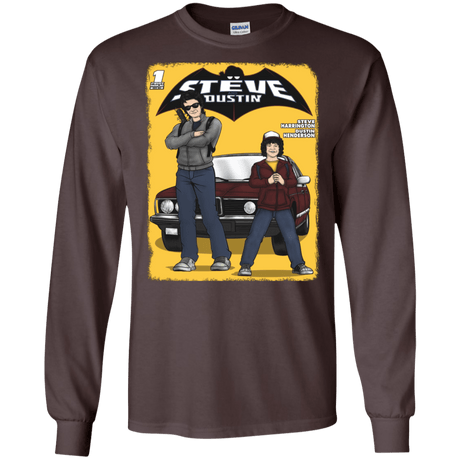 T-Shirts Dark Chocolate / S Strange Duo Men's Long Sleeve T-Shirt