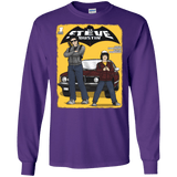 T-Shirts Purple / S Strange Duo Men's Long Sleeve T-Shirt