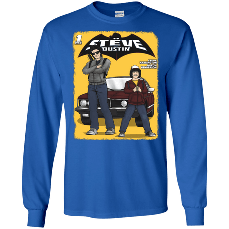 T-Shirts Royal / S Strange Duo Men's Long Sleeve T-Shirt
