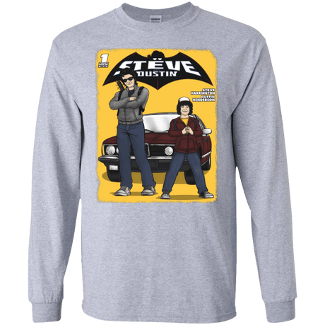 T-Shirts Sport Grey / S Strange Duo Men's Long Sleeve T-Shirt
