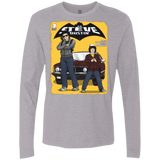 T-Shirts Heather Grey / S Strange Duo Men's Premium Long Sleeve