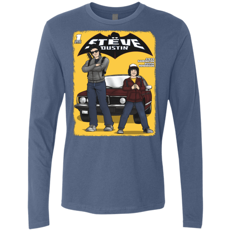 T-Shirts Indigo / S Strange Duo Men's Premium Long Sleeve
