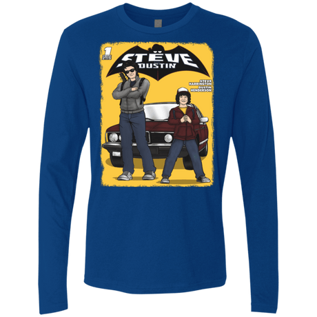 T-Shirts Royal / S Strange Duo Men's Premium Long Sleeve