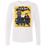 T-Shirts White / S Strange Duo Men's Premium Long Sleeve